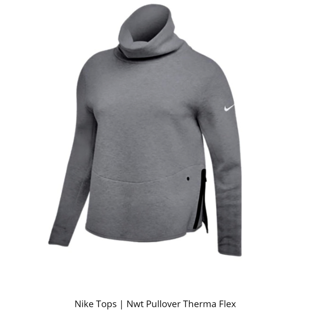 NIKE Women's thermal dri-fit pullover cowl neck size L